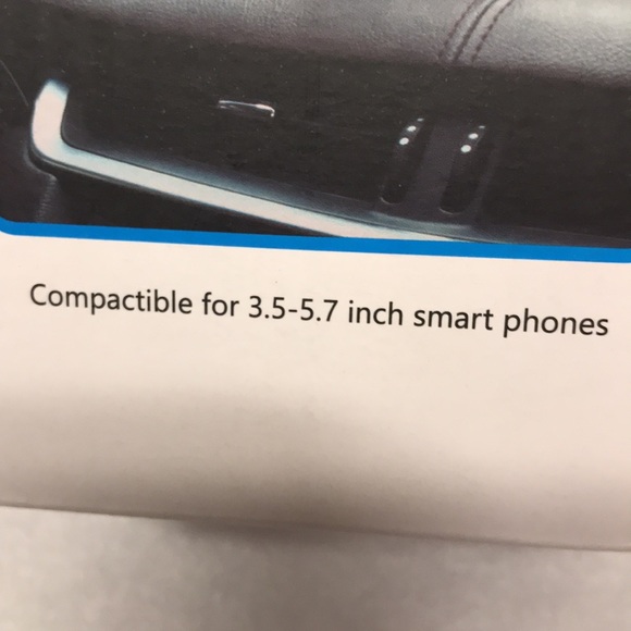 iPhone PHONE HOLDER MOUNT for CAR easy to use black hard plastic - Picture 12 of 15